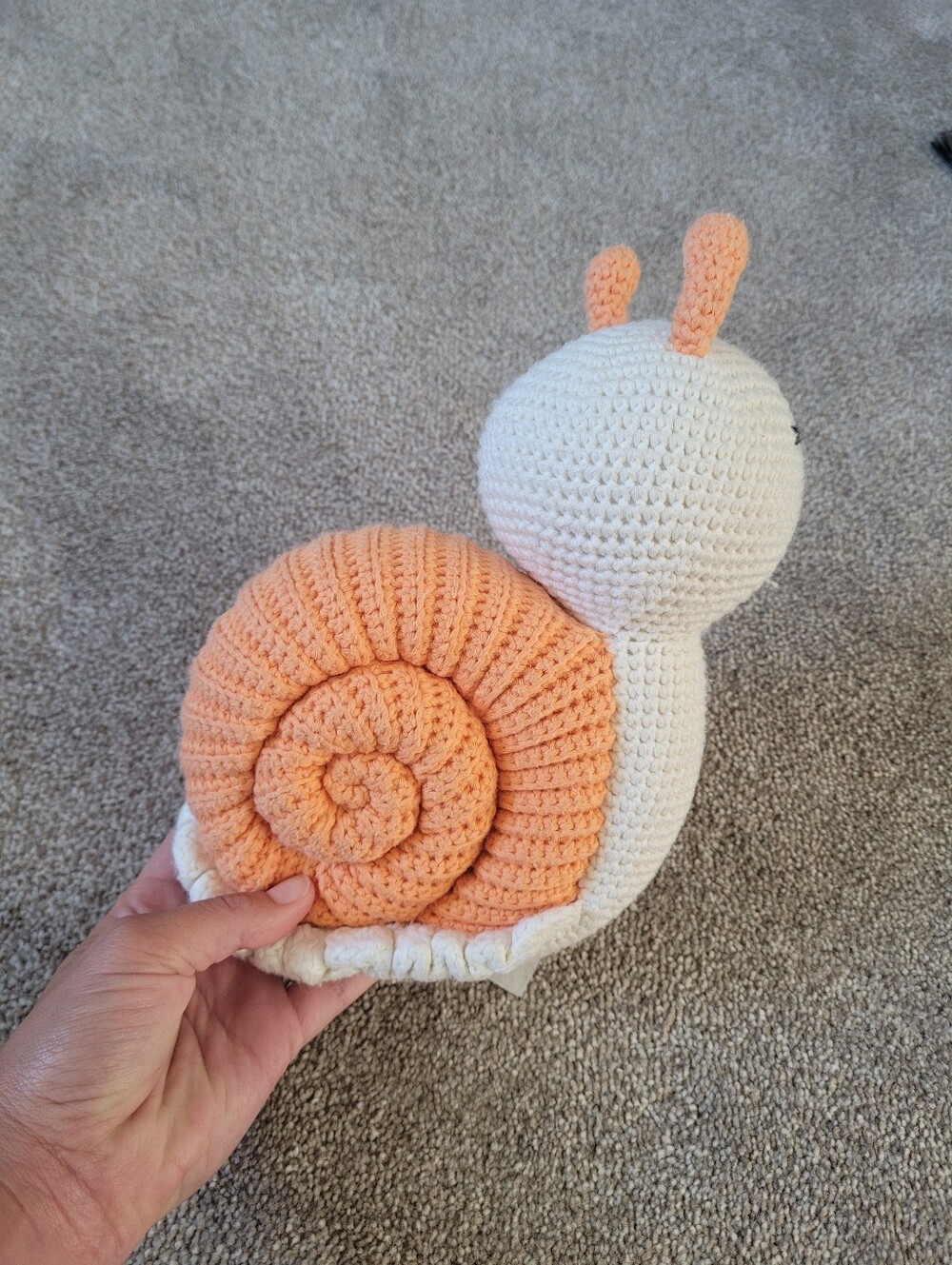 Sheldon The Snail Crochet Plush - Picture 3 of 4